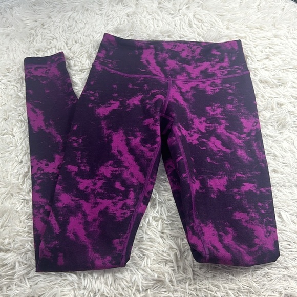 Lululemon Wunder Under Pant *Full-On Luon Breezie Regal Plum Black - Picture 1 of 5